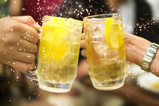 ハイボール-乾杯